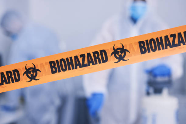 Professional Infectious Disease Decontamination technician working in Odenton, MD